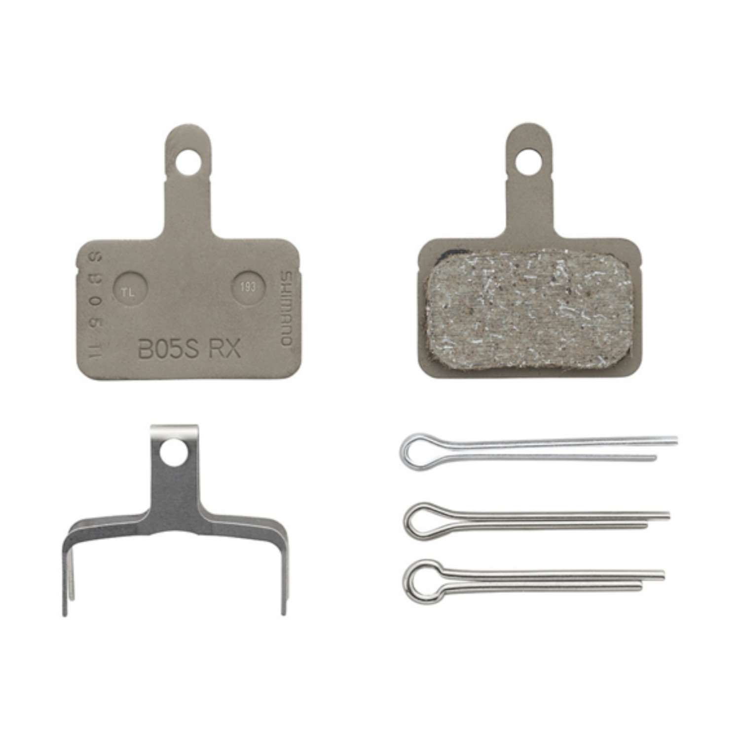COPPIA PASTIGLIE FRENO IN RESINA B05S