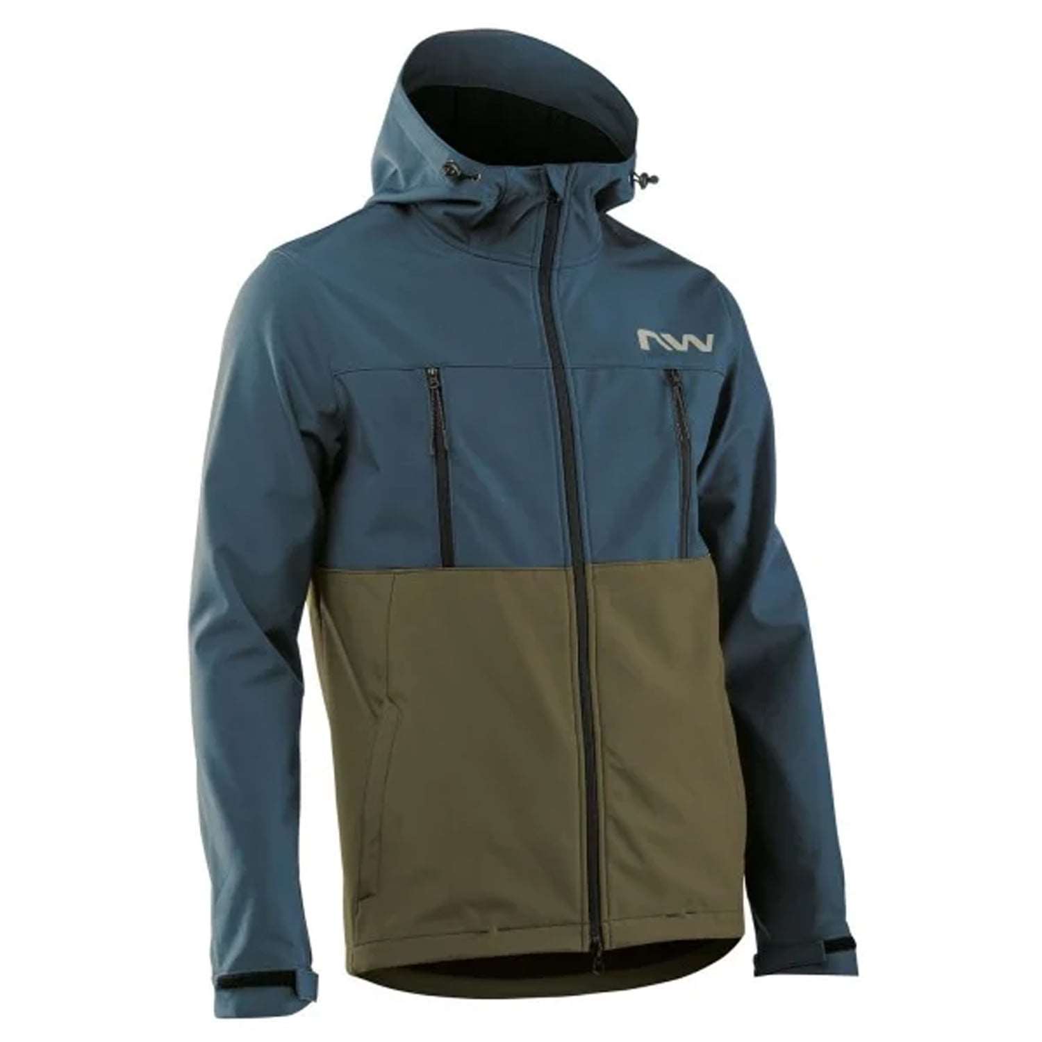 GIACCA EASY OUT - DEEP BLUE/FOREST GREEN