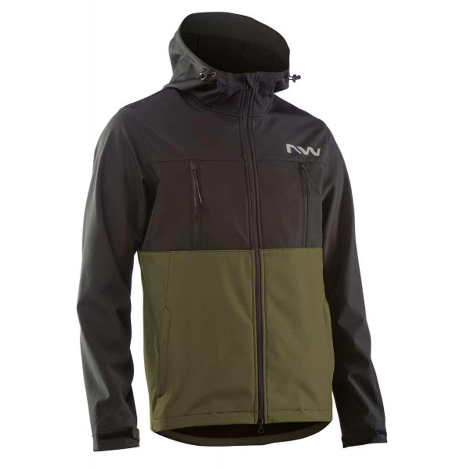 GIACCA EASY OUT - FOREST GREEN/BLACK