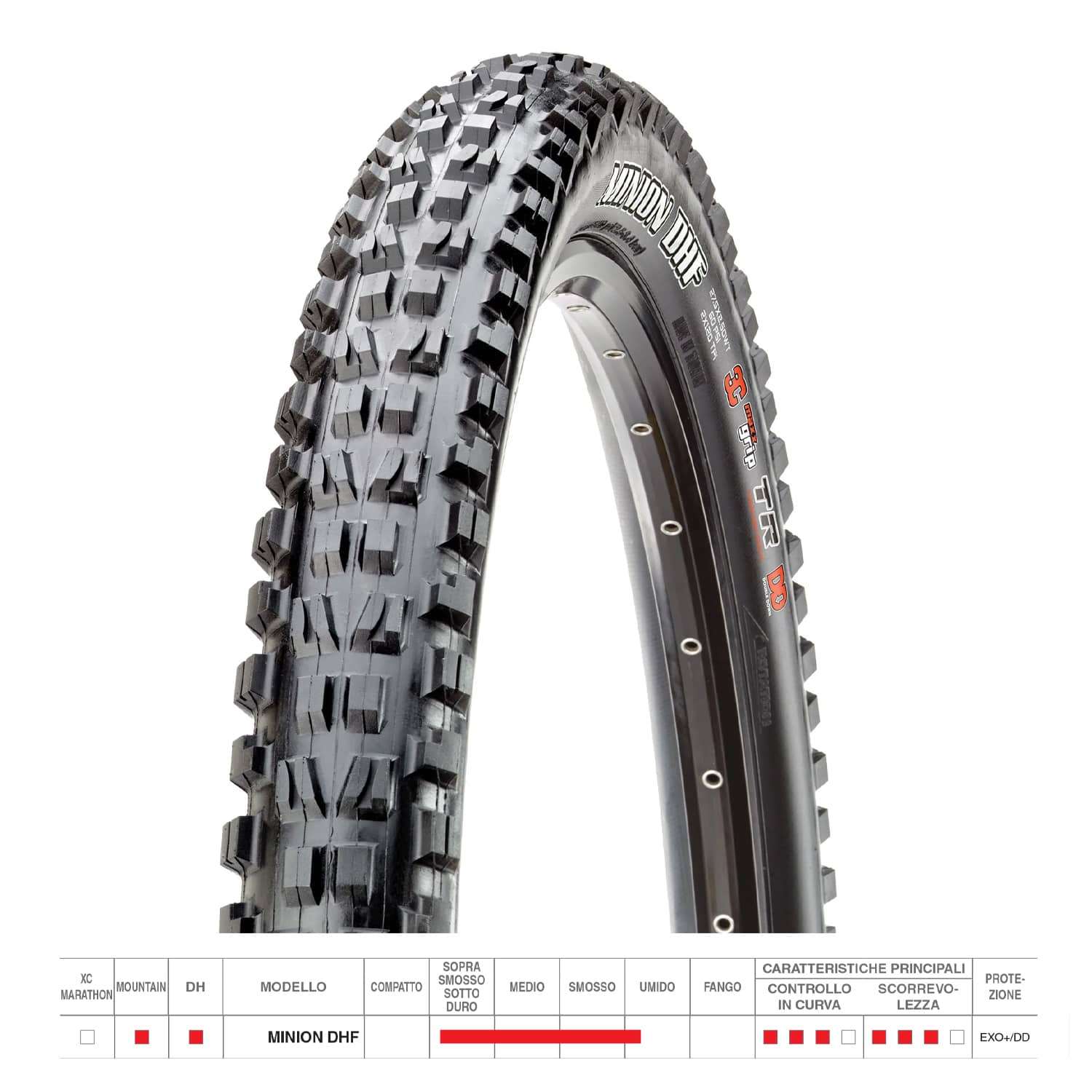 COPERTONE MINION DHF 29X2.50WT EXO TR 60TPI