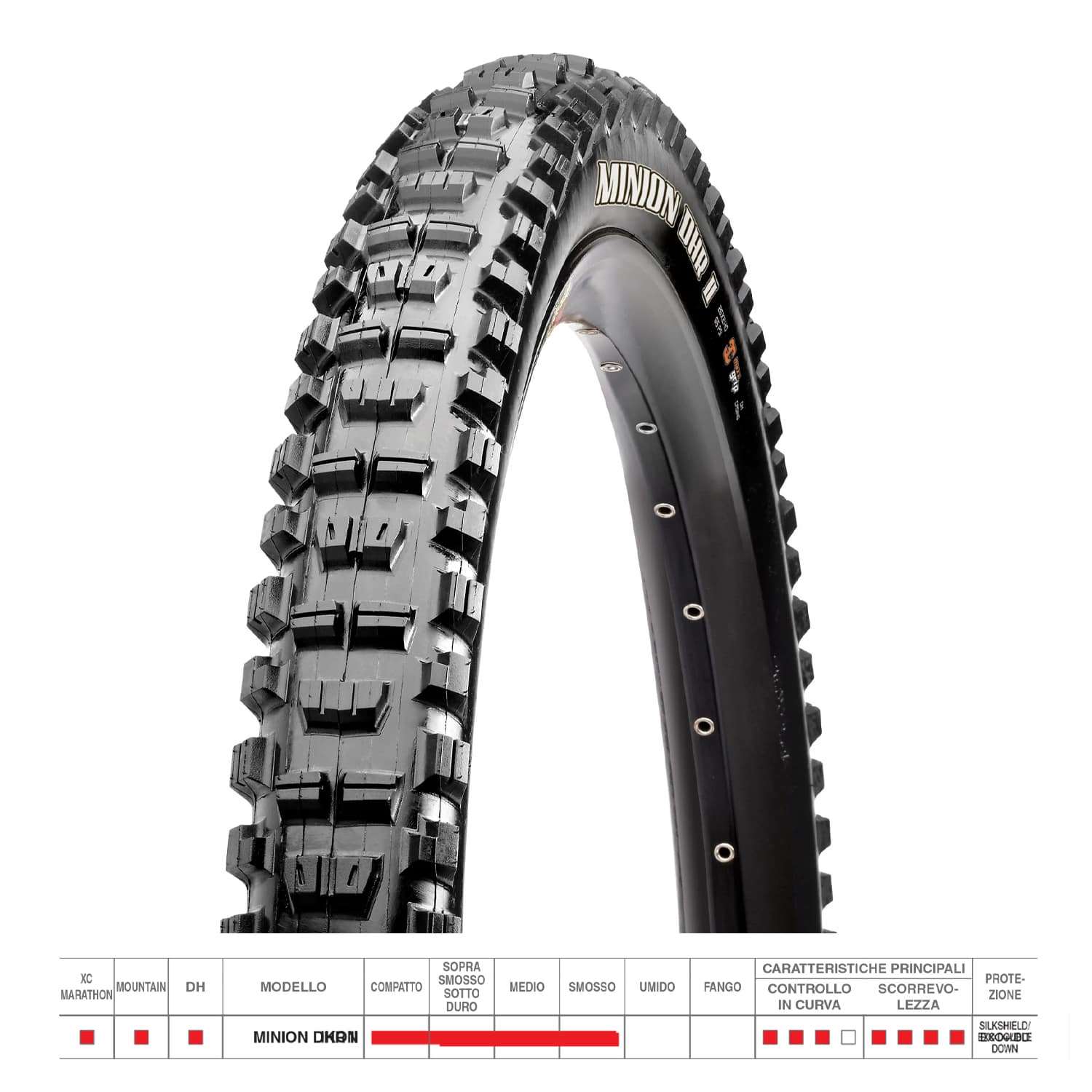 COPERTONE MINION DHR II 27.5X2.40WT EXO TR 60TPI