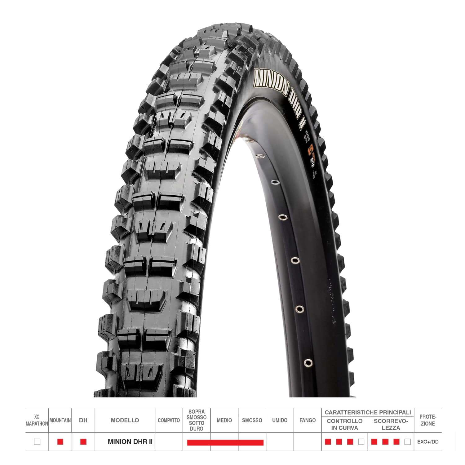 COPERTONE MINION DHR II 27.5X2.60 EXO TR 60TPI