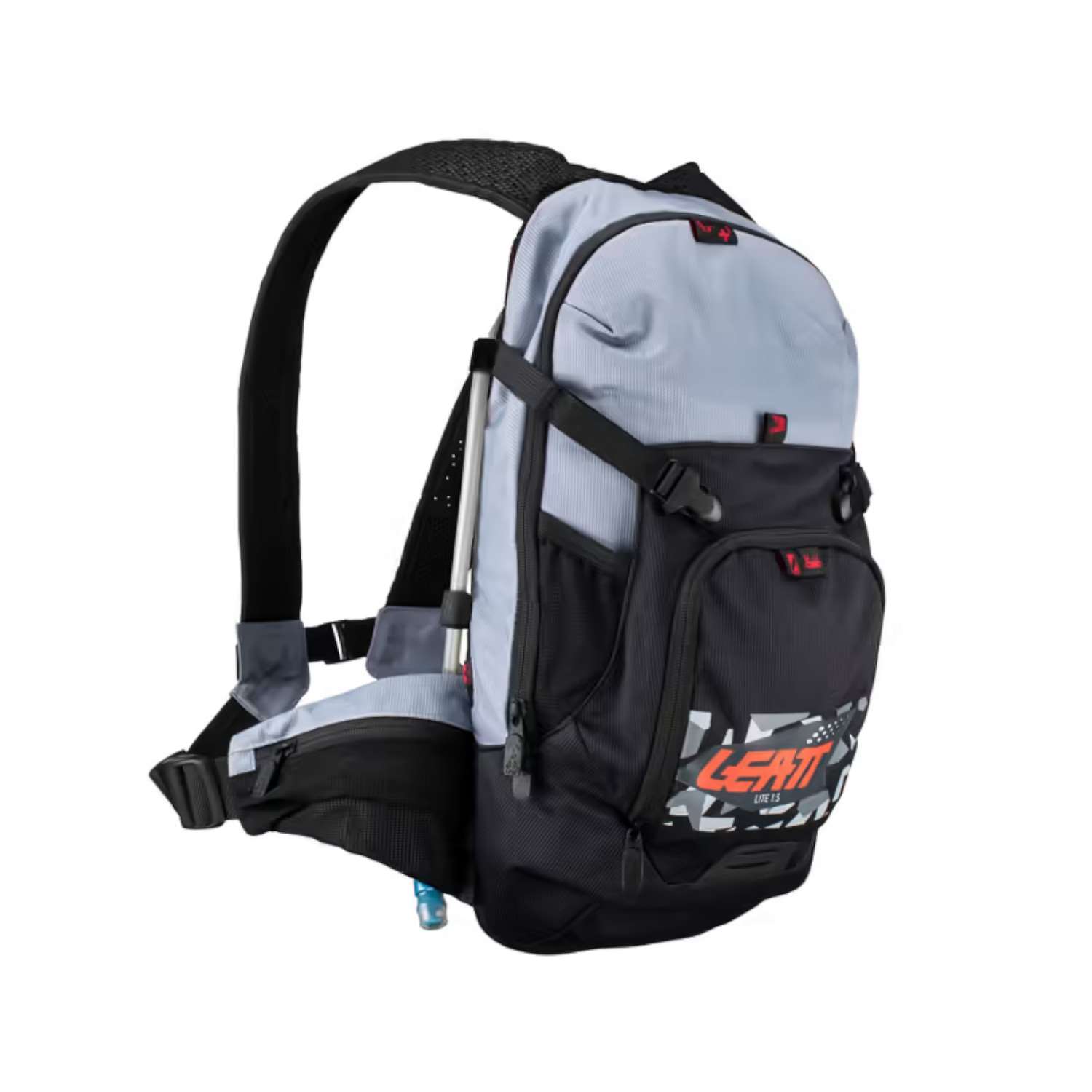 ZAINO MTB LITE 1.5 10 LITRI CON SACCA IDRICA DA 1,5 LITRI - TITANIUM