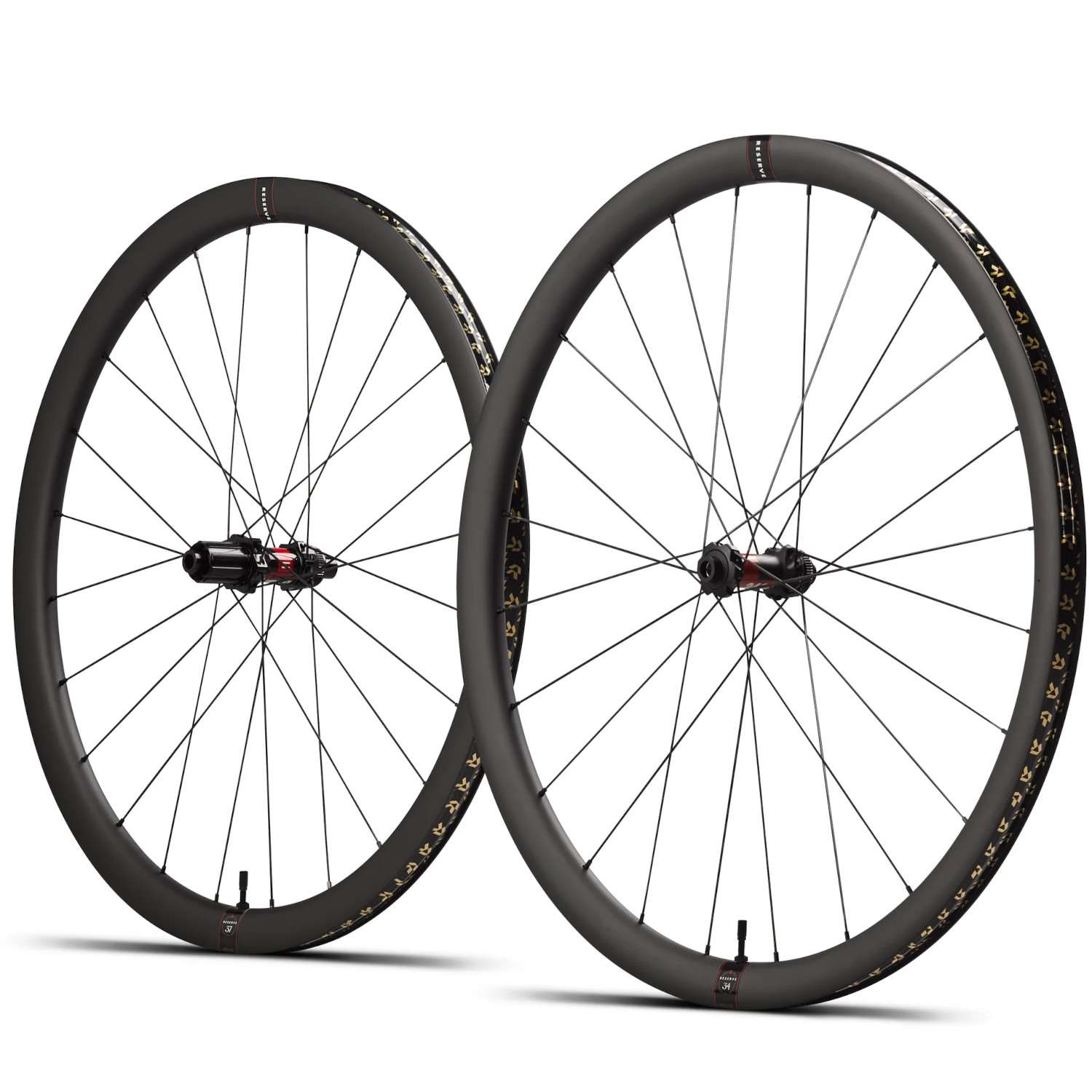 COPPIA RUOTE CARBONIO CORSA RESERVE 34/37 DT 350 - CORPETTO SH HG11