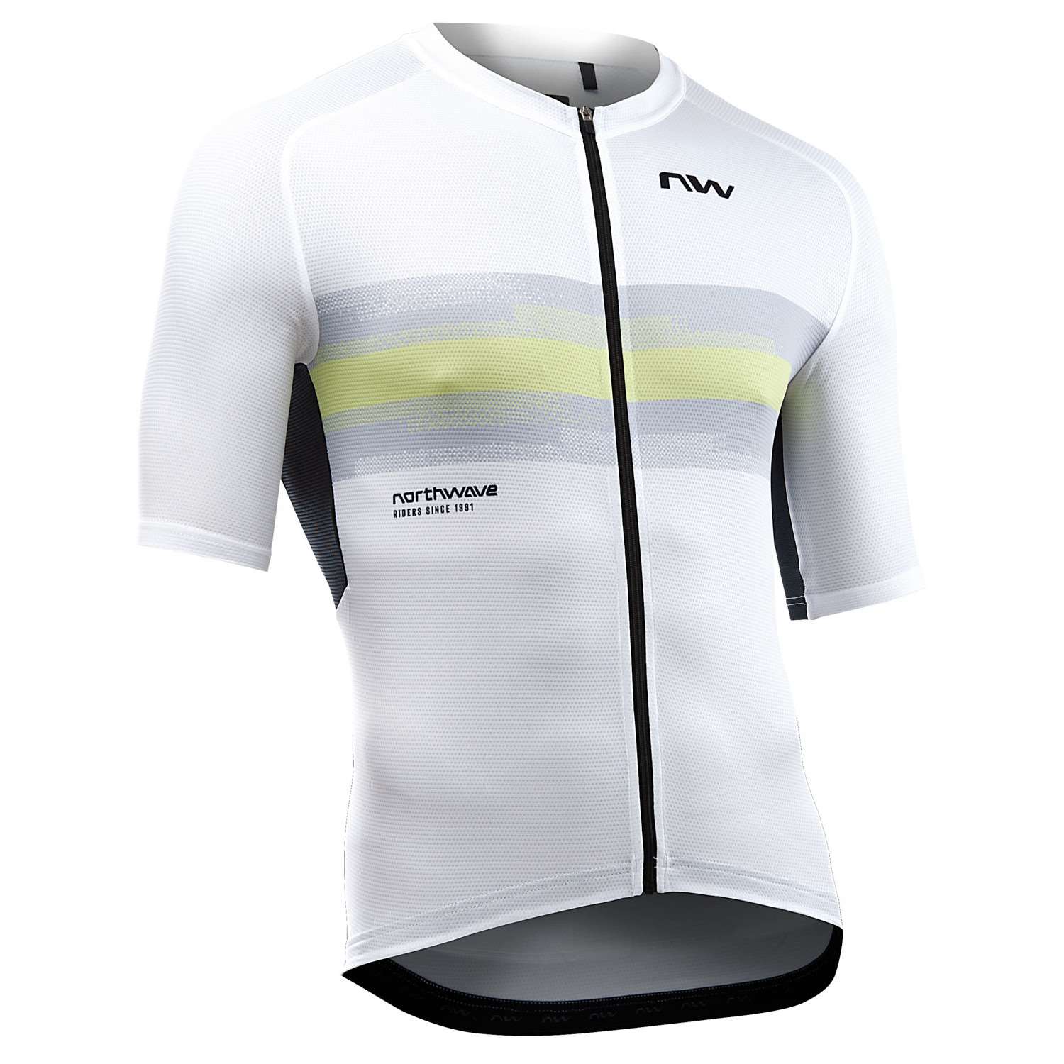 MAGLIA MANICHE CORTE FORCE EVO - WHITE/MATCHA