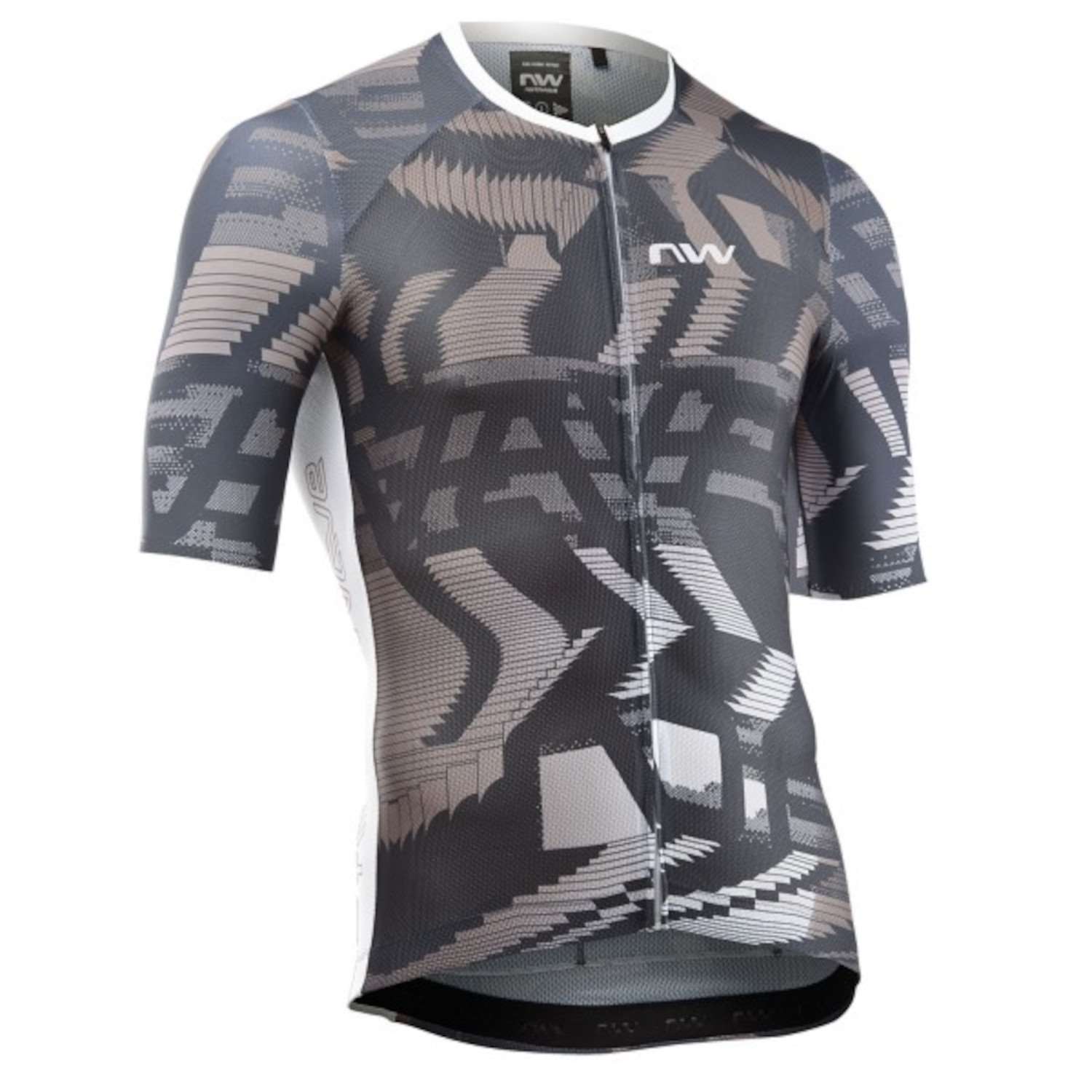 MAGLIA MANICHE CORTE BLADE AIR - SAND/WHITE
