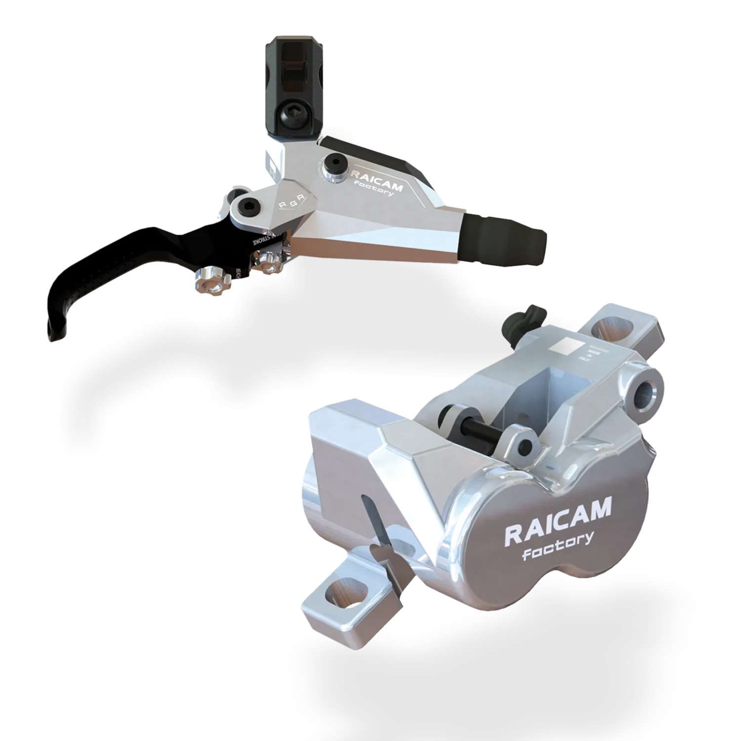 IMPIANTO FRENI COMPLETO RGR FACTORY - TITANIUM GREY