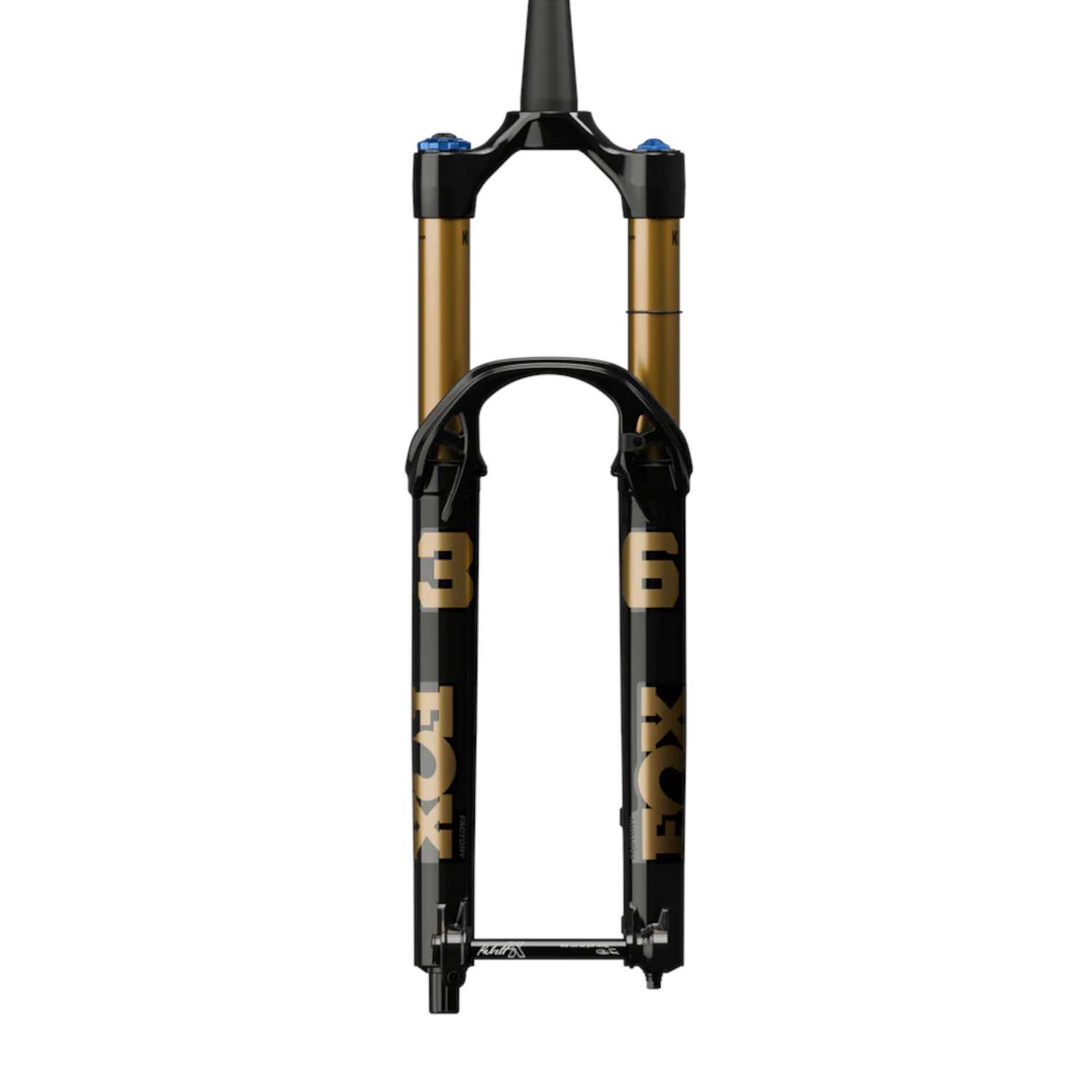 FORCELLA FOX 36 FACTORY SHINY BLACK GRIP X2 44MM RAKE 2026 - 160MM