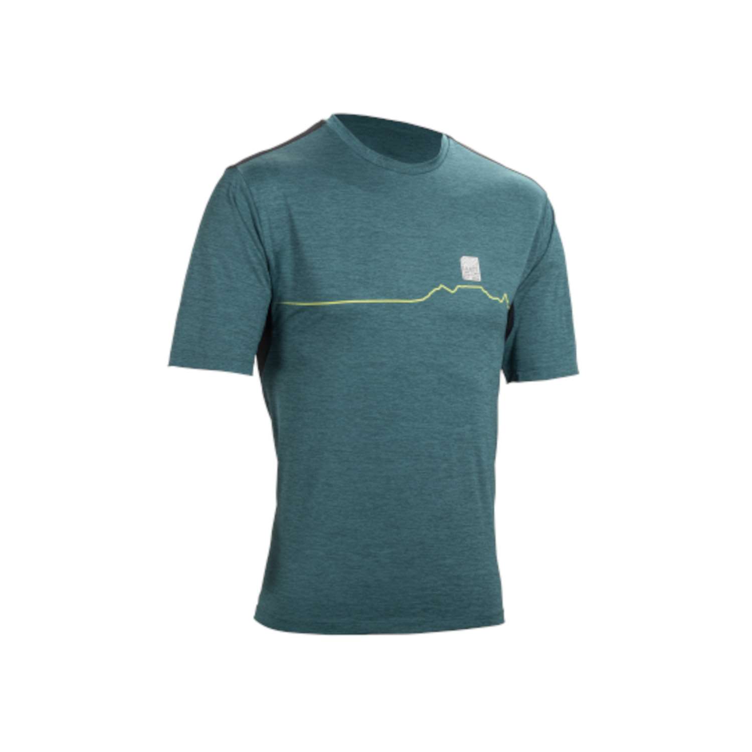 MAGLIA MANICHE CORTE TRAIL 1.0 - TEAL
