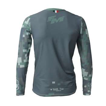 MAGLIA MANICA LUNGA - CAMU MIMETICA 