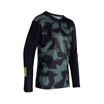 MAGLIA MANICHE LUNGHE GRAVITY 3.0 - SPINACH