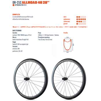 COPPIA RUOTE ALL-ROAD 40 DISCO - 28"(700)