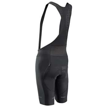 PANTALONE CORTO CON FONDELLO FAST BIBSHORT - BLACK