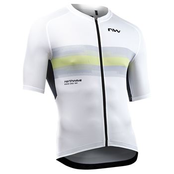 MAGLIA MANICHE CORTE FORCE EVO - WHITE/MATCHA