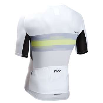 MAGLIA MANICHE CORTE FORCE EVO - WHITE/MATCHA