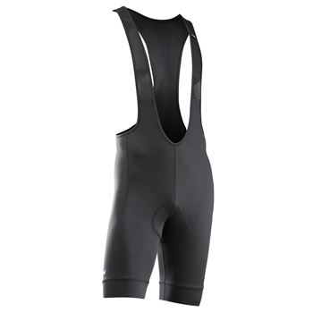 PANTALONE CORTO CON FONDELLO ACTIVE GEL BIBSHORT - BLACK