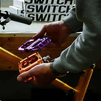 COPPIA PEDALI SWITCH FREERIDE - ARANCIO
