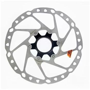 DISCO FRENO SM-RT64 CENTER LOCK RESINA/METALLICA - 180 MM