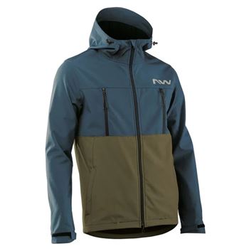 GIACCA EASY OUT - DEEP BLUE/FOREST GREEN