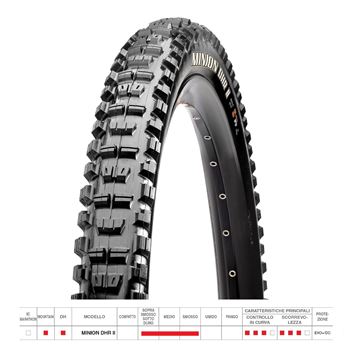 COPERTONE MINION DHR II 27.5X2.60 EXO TR 60TPI