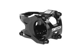 ATTACCO MANUBRIO SWITCH WHOOPS D.31.8MM L.35MM - NERO
