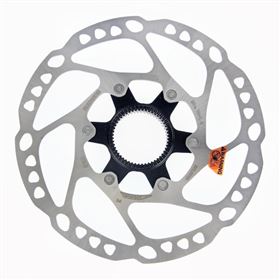 DISCO FRENO SM-RT64 160MM CENTER LOCK RESINA/METALLICA