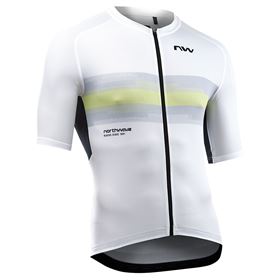 MAGLIA MANICHE CORTE FORCE EVO - WHITE/MATCHA
